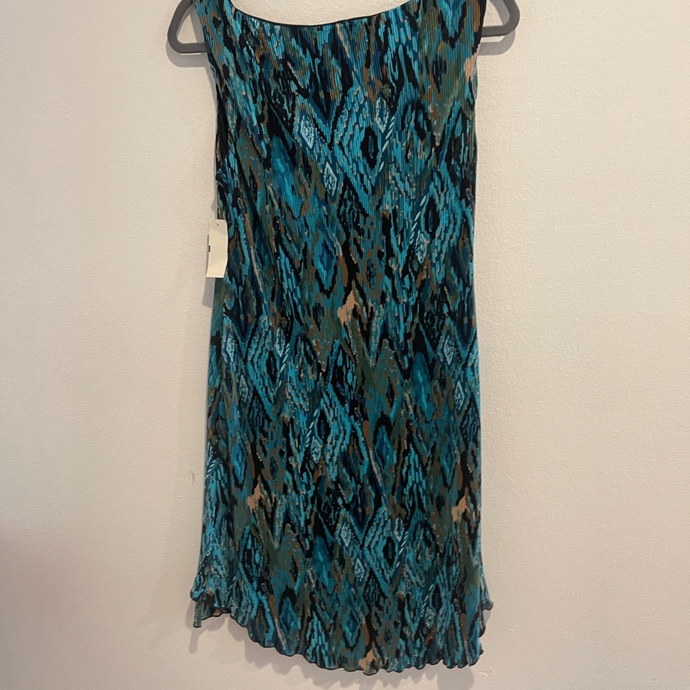 Connected Apparel Tiered Layered Dress Size 16